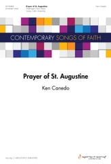 Prayer of St. Augustine Three-Part Treble choral sheet music cover